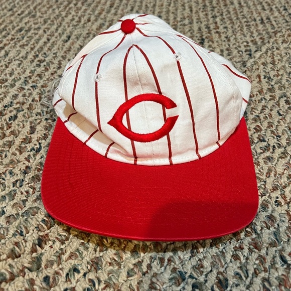MLB Other - Vintage Cincinnati Reds MLB Pinstripe Hat